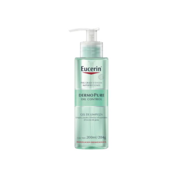 EUCERIN DERMOPURE OIL CONT GEL LIMPIEZA FACIAL 200 ML