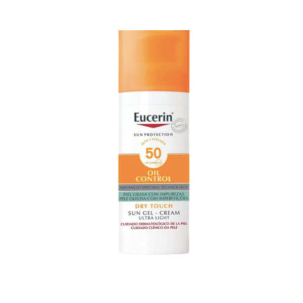 EUCERIN SUN FPS50+ TOQUE SECO FACIAL 50 ML