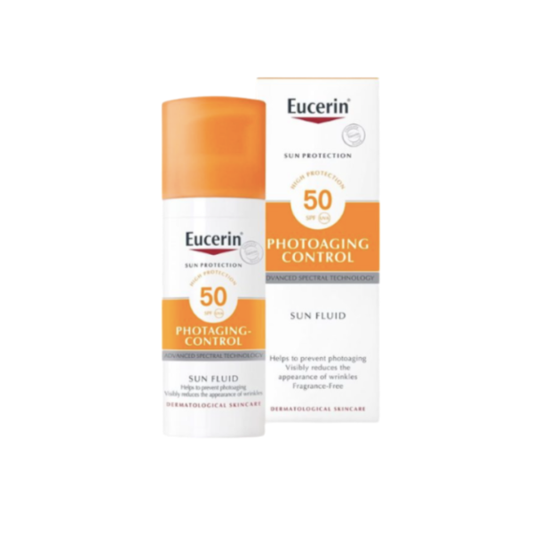 EUCERIN SUN FACIAL ANTI EDAD FPS50+ 50ML