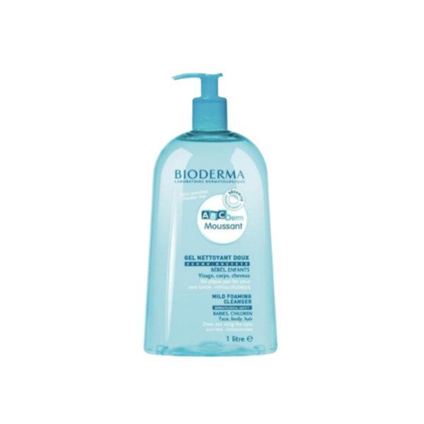 ABCDERM GEL MOUSSANT 1L BIODERMA